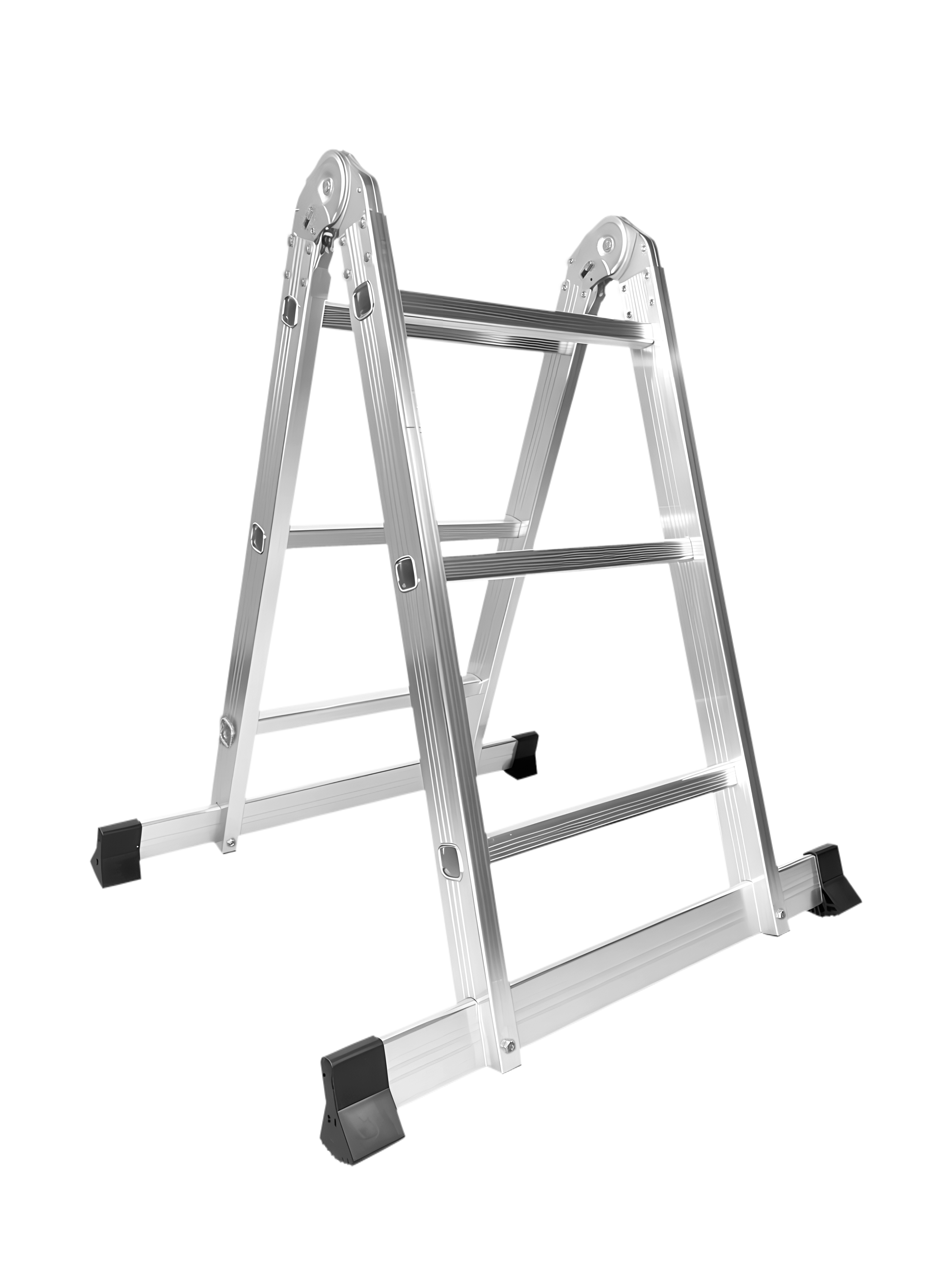 Лестница 2-х секционная шарнирная 2х3, 440 мм, TL2443