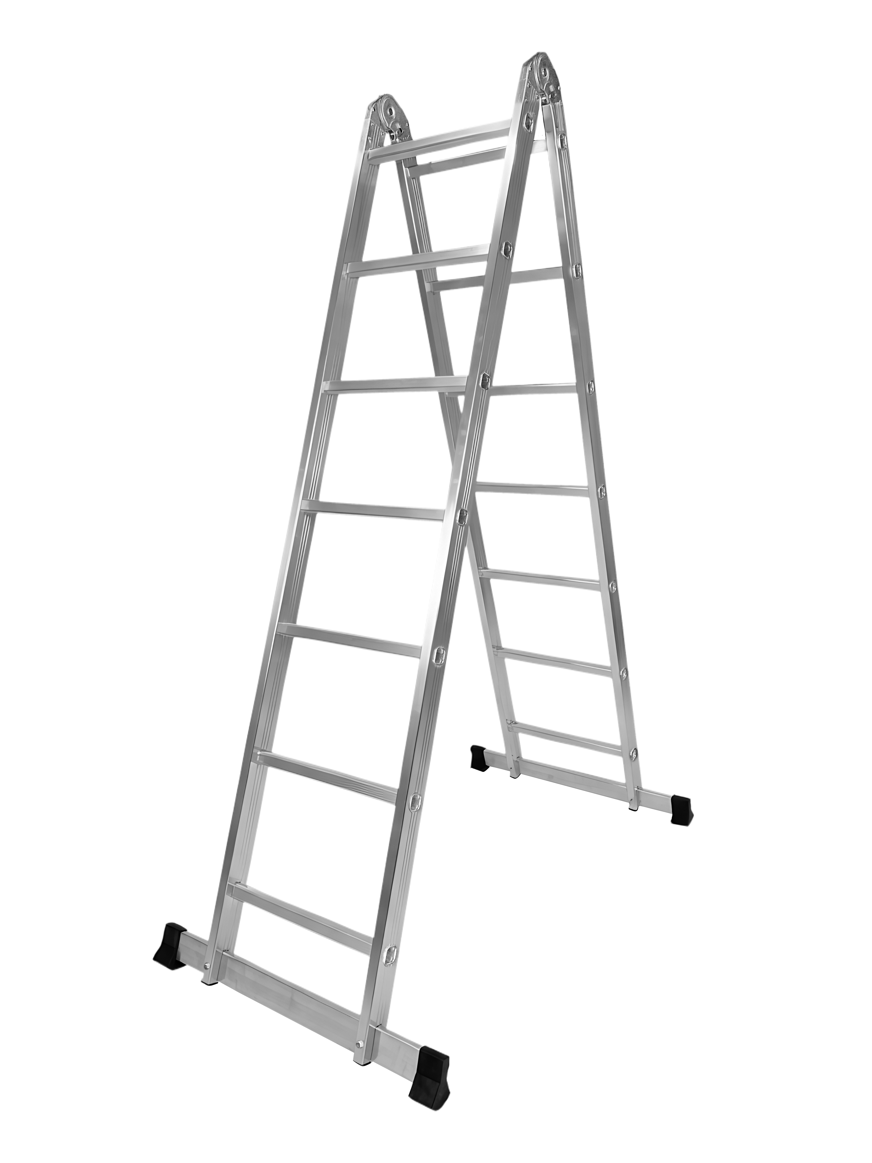 Лестница 2-х секционная шарнирная 2х7, 440 мм, TL2447